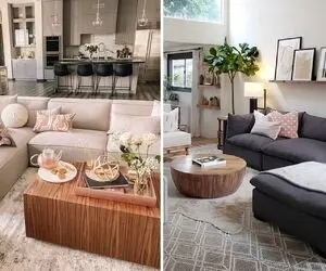 سبک چیدمان محبوب برای مبلمان ال؛ انتخاب بهترین دیوار مناسب قرارگیری مبل به هم چسبیده