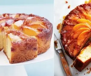 طرز تهیه کیک هلو؛ یه بار امتحانش کن مطمئنم عاشق طعم و بافتش میشی