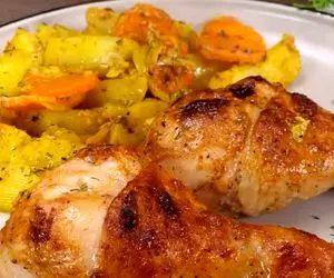 آموزش آشپزی؛ ران مرغ خوشمزه ای که مثل کره تو دهن آب میشه