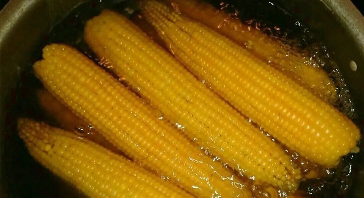 روش گختن و فریز کردن ذرت