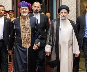 (عکس) دست‌ دادن سلطان عمان با این خانم در تهران خبرساز شد