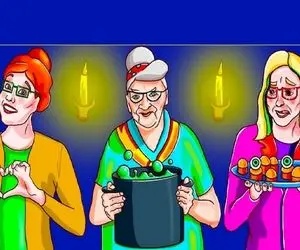 بازی فکری؛ اگه تیکه وا تیکه از وجودتو هوش مدهوش کرده مادر بزرگ خبیث رو پیدا کن