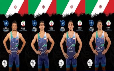 (عکس) ساعت دیدارهای مهم ۴ فینالیست ایران در رقابت‌های جهانی کشتی