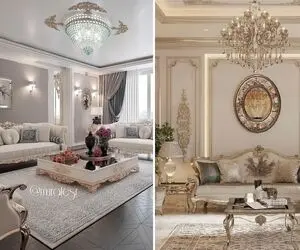 کل دکوراسیون خونه یه طرف مبلش یه طرف / فقط جای یه دست مبل داری؟ مبلمان کلاسیک بهترینه