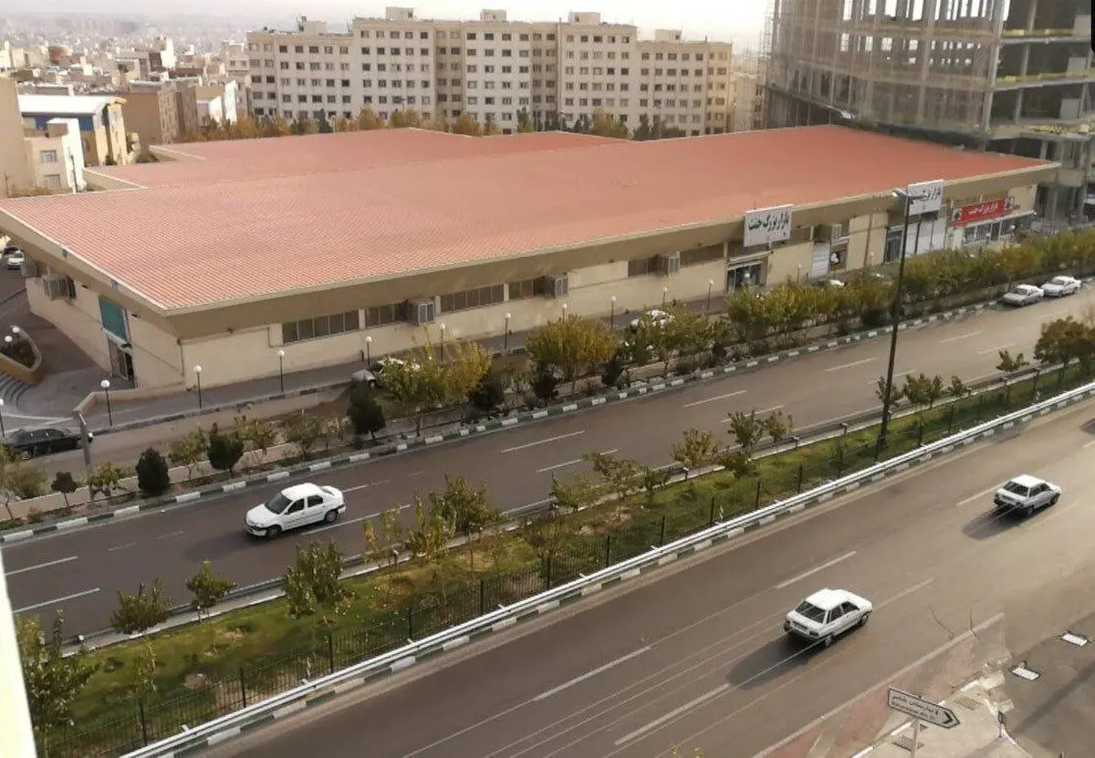بازار+جنت+آباد+تهران+قبل+و+بعد+از+آتش+سوزی+امروز+(1)