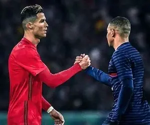 خلاصه بازی پرتغال 2 - 2 فرانسه؛ دبل رونالدو و رسیدن به دایی + ویدئو