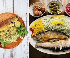 بهترین غذای شب عید نوروز / سبزی پلو با ماهی رو اینجوری بپزی سالت نکو میشه