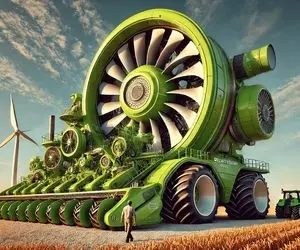 کشاورزی نوین؛ ماشین مخصوص برداشت سیب زمینی تو آمریکا تو 10 دقیقه 1000 کیلو میچینه