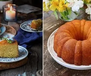 طرز تهیه کیک وانیلی؛ کافیه یه باز مزَش بره زیر دندونت مطمئنم که عاشقش میشی!