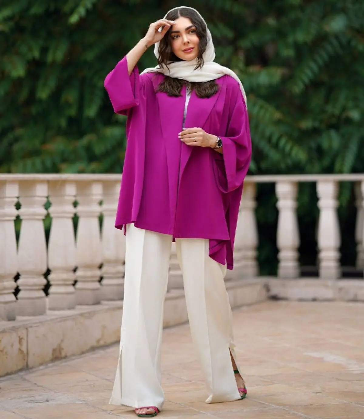 شلوار سفید