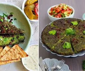 خوشمزه ترین کوکو سبزی رو اینجوری بپزید / آماده باش که همه دستورشو ازت میگیرن