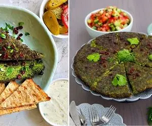 خوشمزه ترین کوکو سبزی رو اینجوری بپزید / آماده باش که همه دستورشو ازت میگیرن