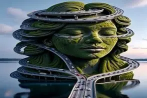 معماری خلاقانه؛ با الهام از مادر طبیعت کوهو تراشیدن دورش جاده پیچی ساختن شاهکاره