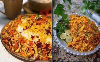 طرز تهیه هویج پلو با مرغ/ غذایی که تمام انتظارا از یه پلو مخلوط عالی رو برآورده میکنه