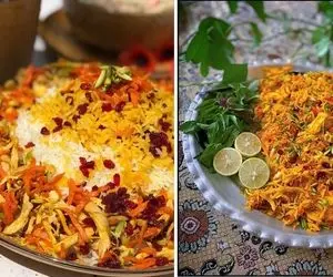 طرز تهیه هویج پلو با مرغ/ غذایی که تمام انتظارا از یه پلو مخلوط عالی رو برآورده میکنه
