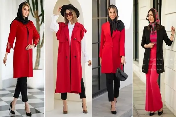 مانتوی قرمز