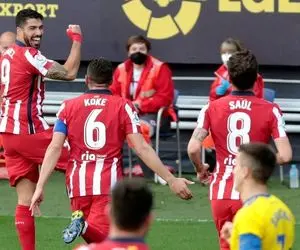  اتلتیکومادرید کادیز را هم شکست داد