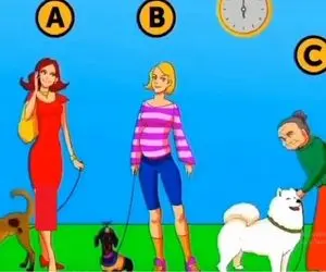 هوش تصویری؛ اگه فکر میکنی عین اَینشتَین باهوشی بگو کدوم از این خانومای سگ باز ثروتمنده؟