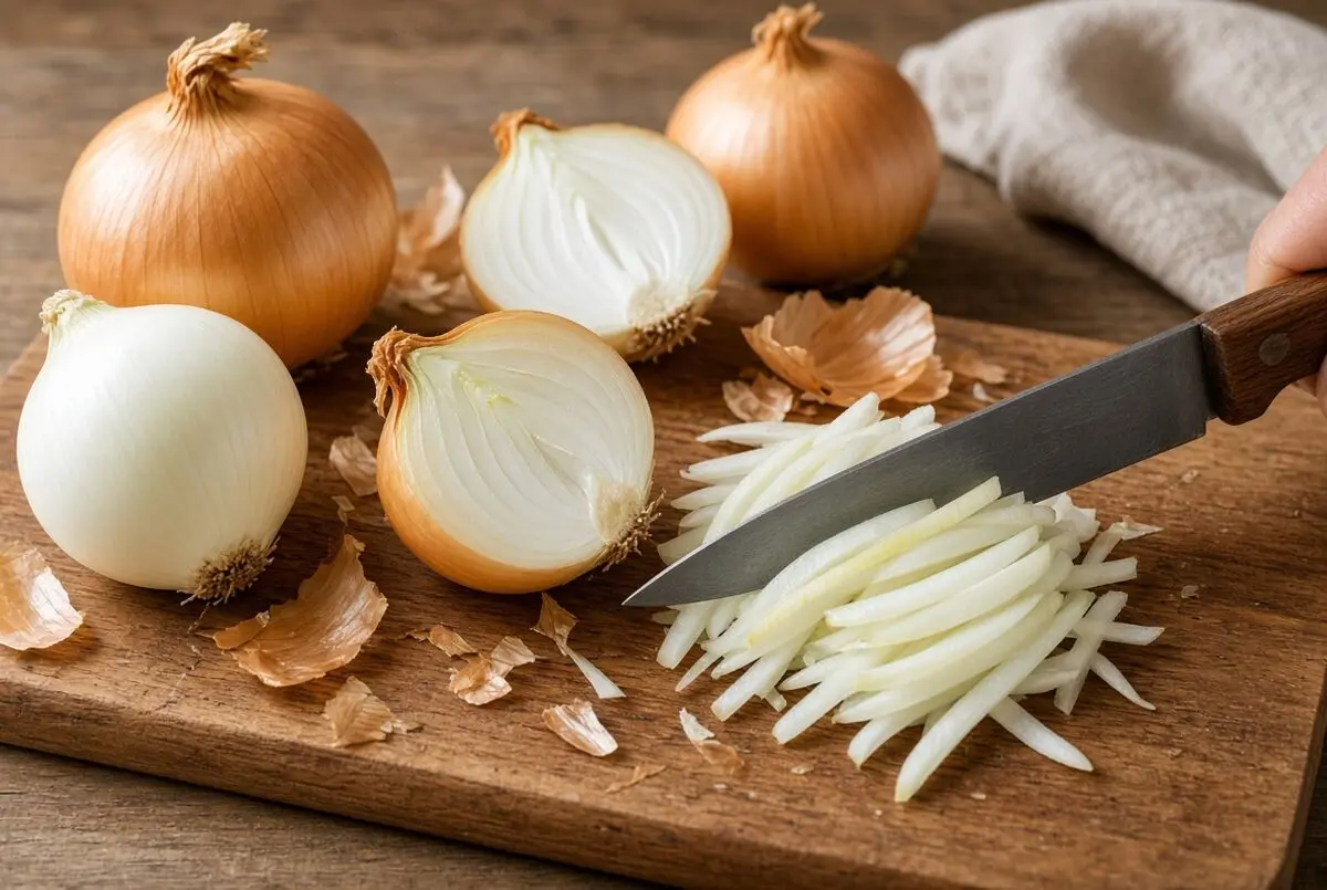 خرد کردن پیاز