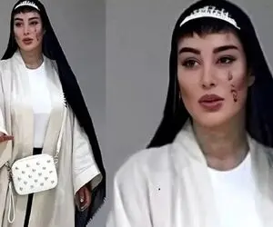 معماری خلاقانه؛ خونه شیک سحر قریشی با استخر مخصوص و مبلمان میلیاردی در دبی مثل شیخ ها