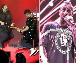 آواز تلفیقی؛ من باهات قهرم امیر تتلو و ریختن تو زخم کاری بهنام بانی 