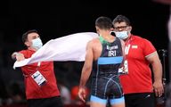 محمدرضا گرایی به نیمه نهایی کشتی فرنگی المپیک 2020 توکیو رسید