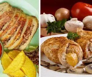 طرز تهیه رولت مرغ با بهترین روش / این غذا بیاد روی میز همه از طعم و مزش شگفت زده میشن