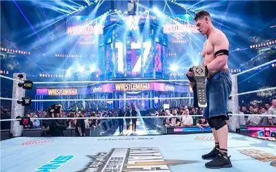 شب تاریخی جان سینا: خداحافظی با رینگ پس از هفدهمین قهرمانی