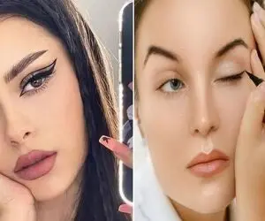 راحت ترین راه کشیدن خط چشم برا افراد مبتدی و تازه کار؛ با هر خط چشمی از مداد تا ماژیک