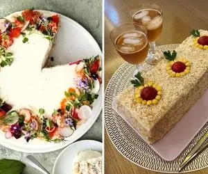 طرز تهیه کیک مرغ خوشمزه / بهترین دستور برای درست کردن بهترین پیش غذا