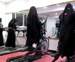 (ویدئو) بدنسازی زنان محجبه 