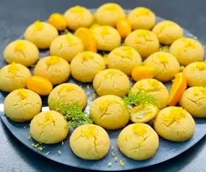 (ویدئو) طرز تهیه قرابیه خیس پرتقالی؛ یه شیرینی ترکی خوشمزه و چوخ گوزَل
