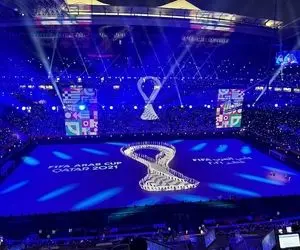 (تصاویر) افتتاحیه عرب کاپ در قطر؛ میزبان جام جهانی 2022  آماده است!