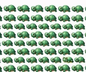 بازی فکری؛ اگه با هوشت همه رو تشنه میبری تشنه میاری بگو بین لاکپشت ها چی اضافی