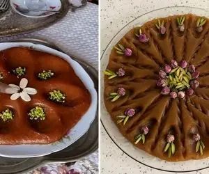 طرز تهیه حلوای دارچین جهرم / طعم خاص و عالی از یه دسر سنتی و محلی