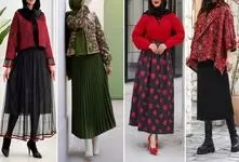 خوشگلترین دامن هایی که برای یلدا میتونید بپوشید؛ اینا یه سر و گردن از هر مدلی بالاترن