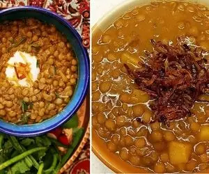 طرز تهیه عدسی لعاب دار برای افطاری / بهترین دستور برای تهیه یه غذای ساده و خوشمزه