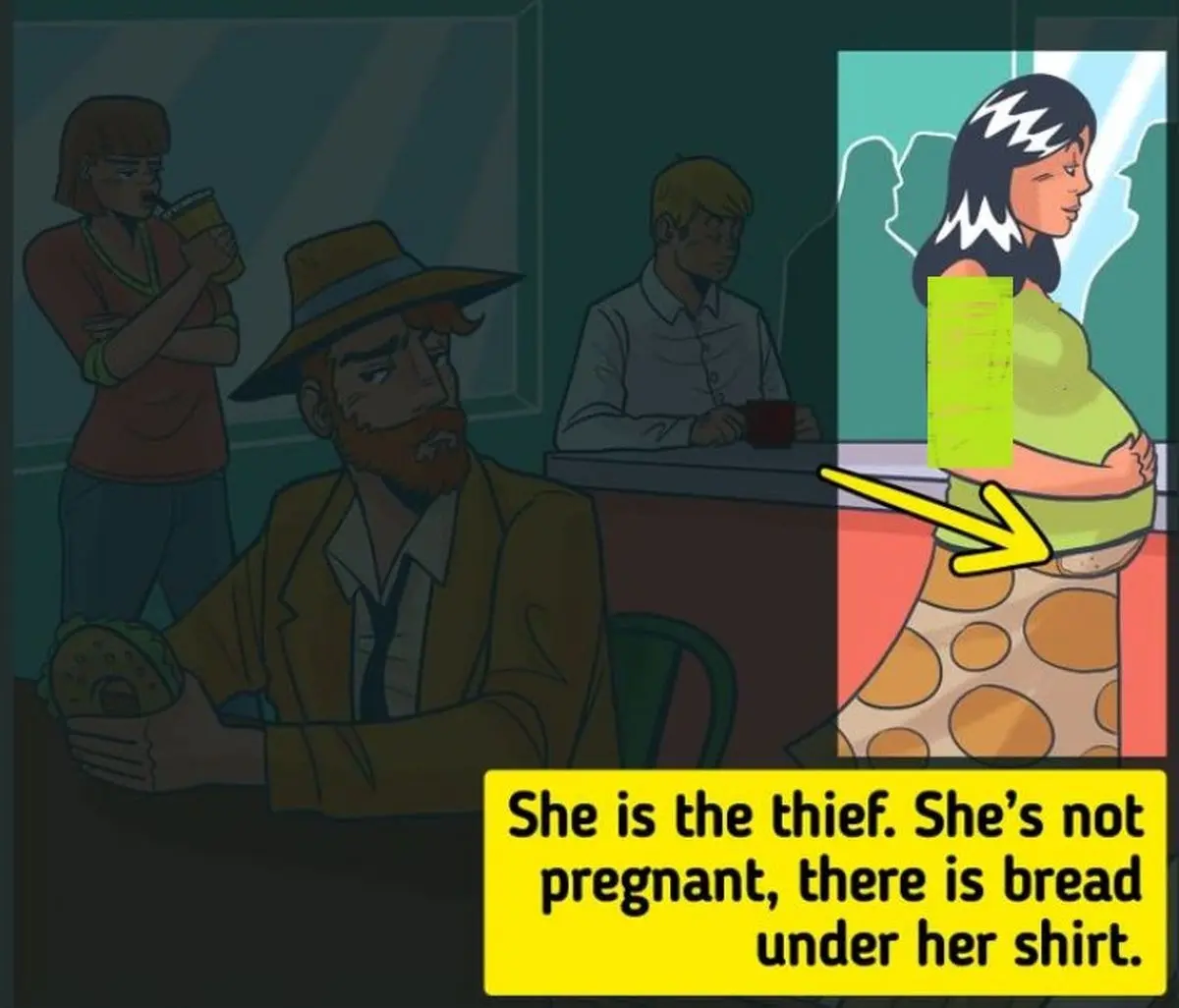 ohh-the-thief-is-pregnant-woman