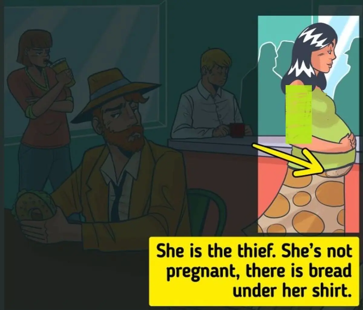 ohh-the-thief-is-pregnant-woman