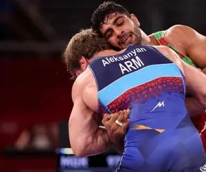 (ویدئو) کشتی فینال محمدهادی ساروی و الکس زوکه؛ مسابقات جهانی نروژ