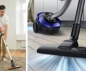 خیلی سریع مکش جارو برقی رو بالا ببر / ترفندای سه سوته تا همه آشغالا رو  برات جمع کنه