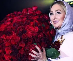 شکرگزاری "الهام حمیدی" با یه تیپ جیغ؛ خانوم فهمیدیم آیفون و ساعت لوکس داری!