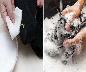 جلوگیری از بور شدن  لباس مشکی / بهترین روش شستنش رو یادت میدم رنگ لباسات هیچ وقت نپره