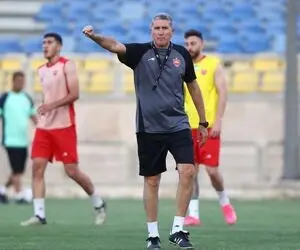 سرمربی پرسپولیس مبهوت یک بازیکن جوان
