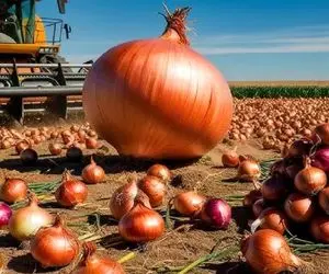 کشاورزی نوین؛ تو آمریکا از زمینای چند هزار هکتاری چند 100 میلیون پیاز برداشت کردن