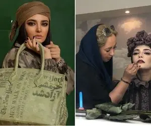 وقتی نقاب رنگ و لعابدار "لیندا کیانی" بالاخره میفته؛ با استایلای هَپلی چه جولونی میده!