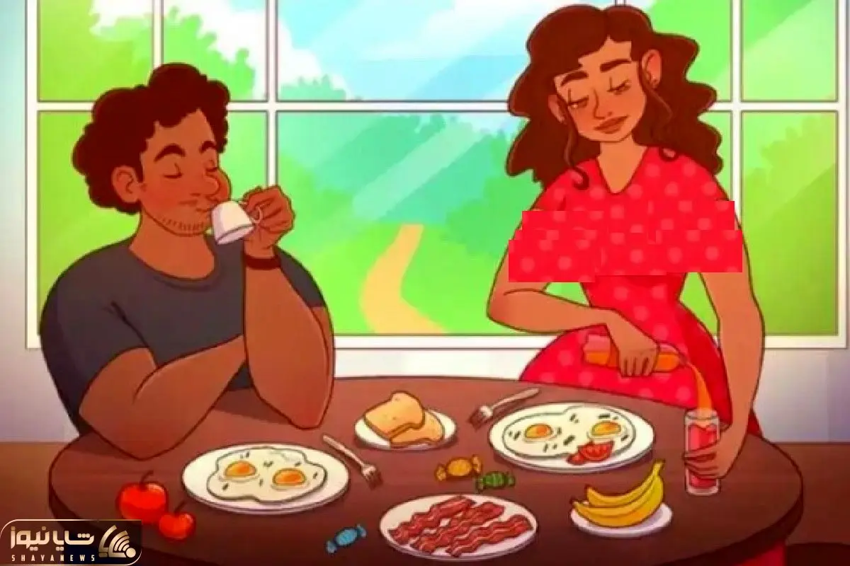 بازی فکری؛ اگه همه به هوشت میگن دستمریزاد بگو مشکل این صبحانه عاشقانه چیه؟