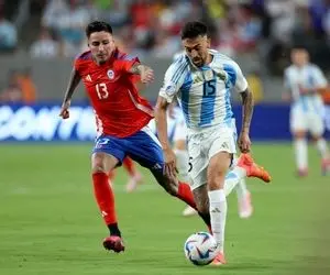 (عکس) تفاوت فوتبال در کوپا آمریکا و یورو