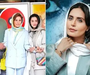 "الناز شاکردوست" چشم جیرانُ دور دیده با بهرام جو میپاشونه؛ مایه تیله خانوم عجب چش درآرِ!