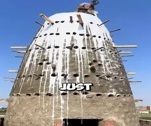 معماری خلاقانه؛ با عزت و احترام برا پرنده ها برج ساختن تا فضله شونو جمع کنن پولدار شن